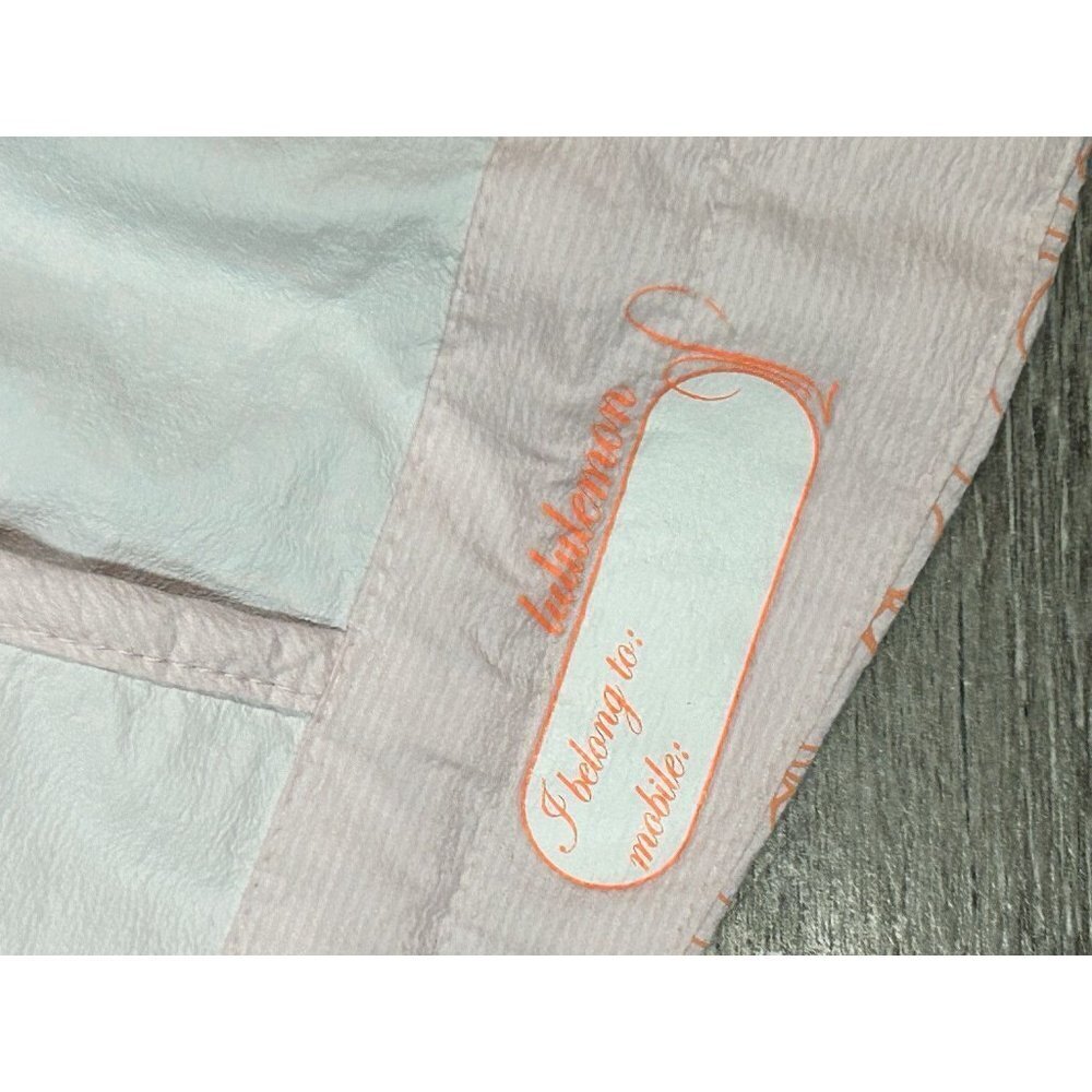 Lululemon Velocity Vest Wet Dry Breath Windbreaker Running Jogging Pink M 8-10 - Picture 8 of 12